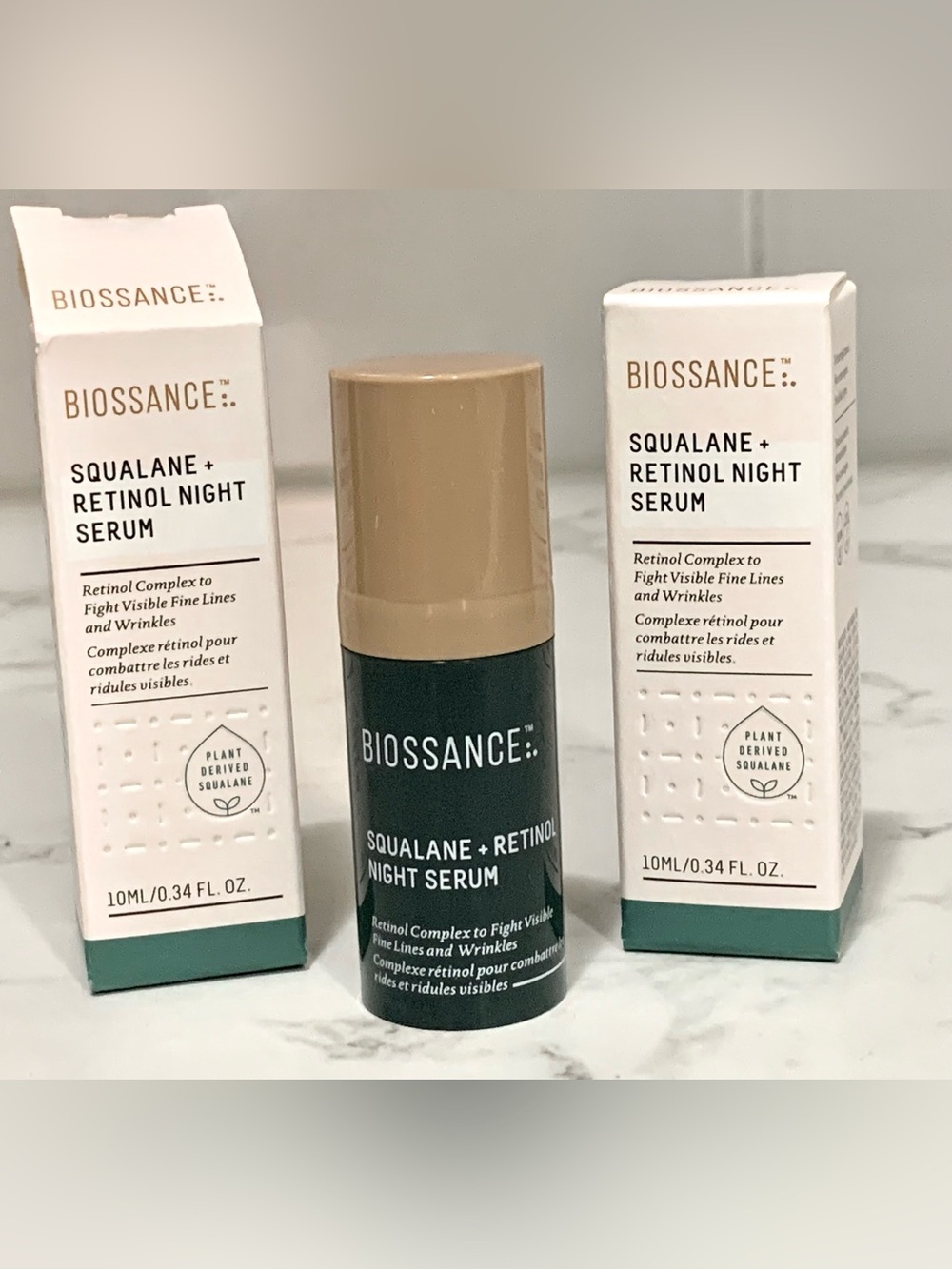 2X Biossance Squalane + Retinol Night Serum 10 ml